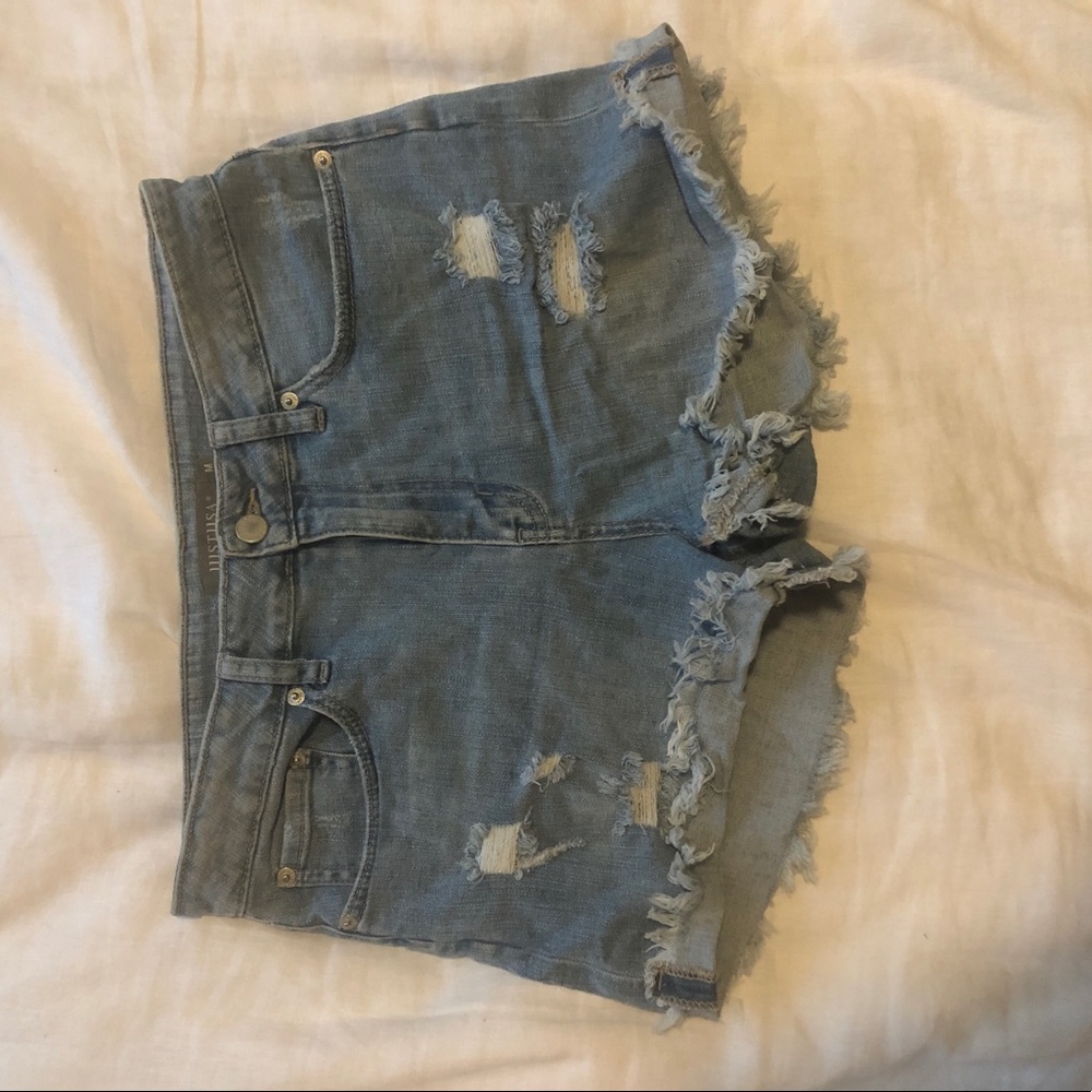 Apricot lane jean shorts